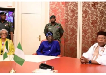 Remi Tinubu’s Presence At President’s Meeting With Emefiele, Kyari Sparks Reactions