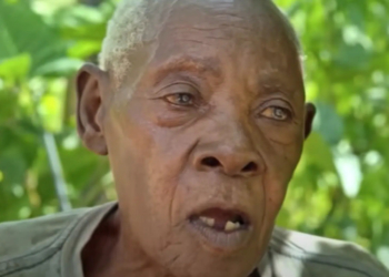 Theresa Nyirakajumba, a 123-year-old Kenyan woman