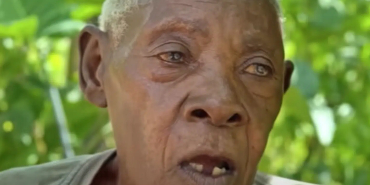 Theresa Nyirakajumba, a 123-year-old Kenyan woman