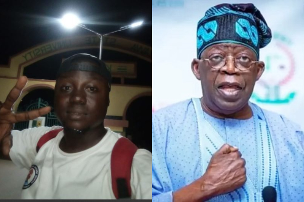 David Nyor, a 30-year-old Benue State University graduate, trekked from Makurdi to Abuja