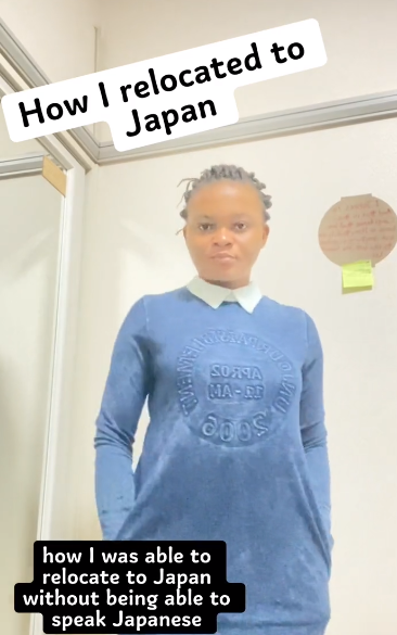Nigerian woman shares her inspiring journey to Japan