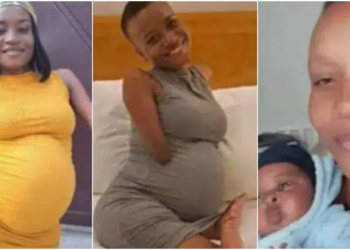 Netizens celebrate as physically challenged woman welcomes adorable baby