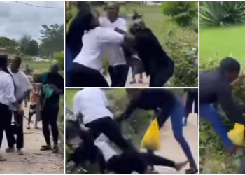 UNICROSS Female students clash over a man