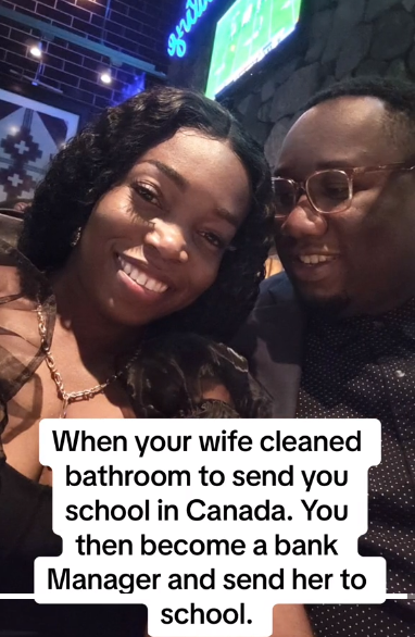 Man sends wife back to school after becoming bank manager