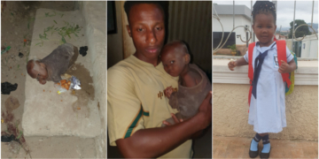 Nigerian man rescues abandoned baby, provides heartwarming Update