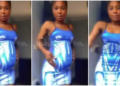 Young lady manipulates her pregnancy bump, video elicits mixed reactions online
