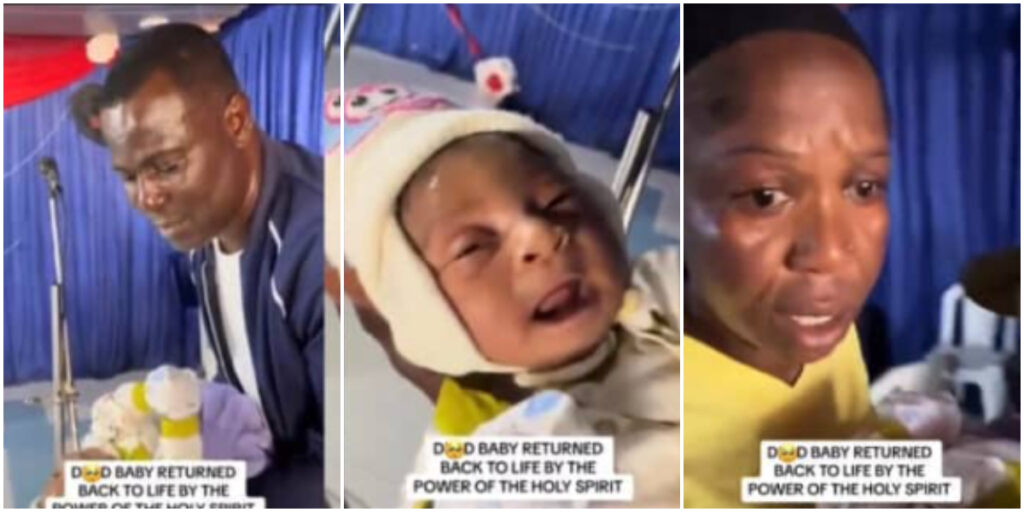 Nigerian pastor revives baby from the dead