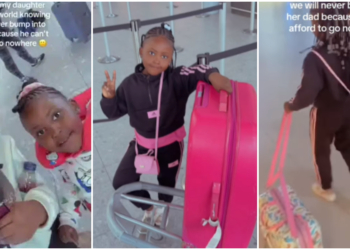 Wife takes daughter on lavish vacation abroad, shades husband for his financial inability to join