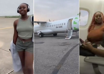 Lady reveals surprisingly low flight fare from Lagos to Ibadan