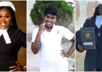Lady stuns many by becoming a lawyer after years in nursing