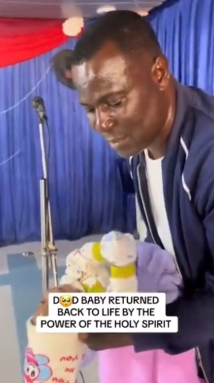 Nigerian pastor revives baby from the dead