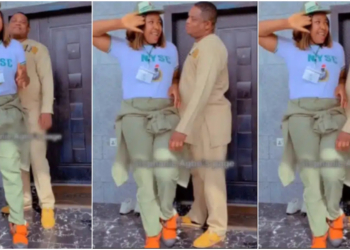 Corper celebrates husband's support in achieving her dreams