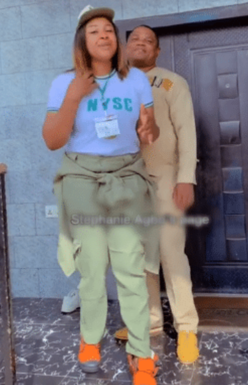 Corper celebrates husband's support in achieving her dreams