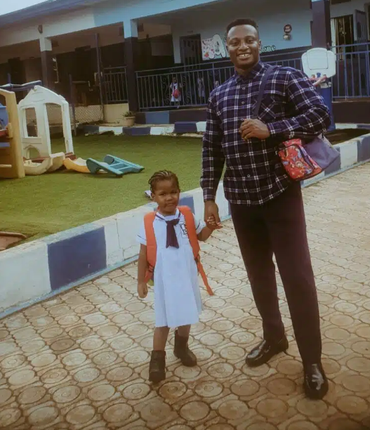 Nigerian man who rescued abandoned baby in 2022 proudly shares her remarkable transformation