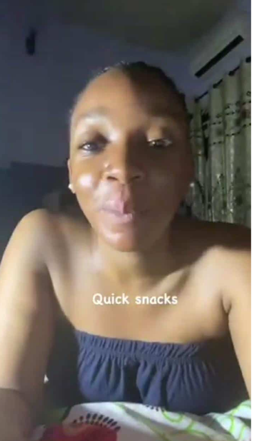 Internet reacts to bizarre video of lady consuming one thousand Naira notes