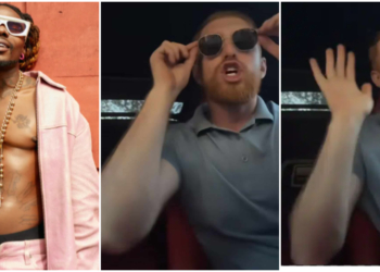 Oyinbo man stuns Nigerians with flawless rendition of Asake's hit song