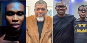 Justice Ozobi, Reno Omokri, Peter Obi and Rufus Oseni