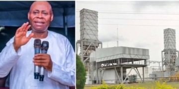 Davido's dad Deji Adeleke, power plant illustration