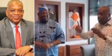 Orji Uzor Kalu and Dele Momodu