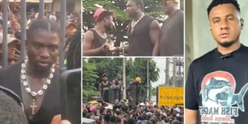 Verydarkman procession Anambra Fish Magnet