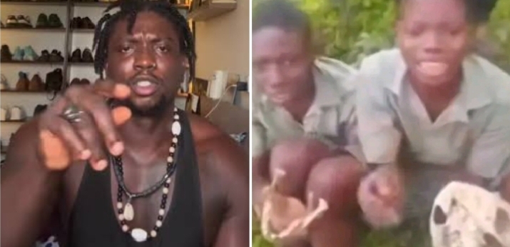 Verydarkman and kidnapped school kids