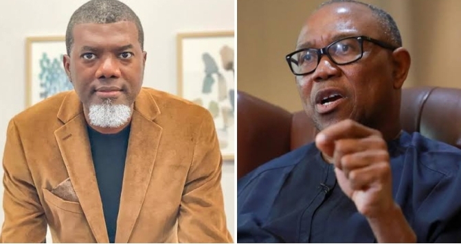 Reno Omokri and Peter Obi