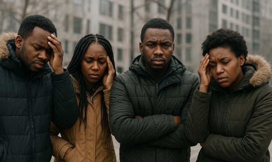 Nigerians abroad illustration