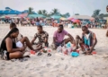 White sand: Ibeno Beach