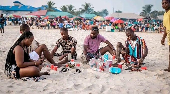 White sand: Ibeno Beach