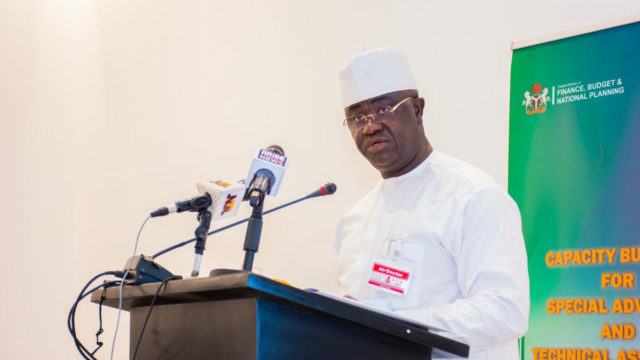 Minister of State, Finance Budget and National Planning, Mr Clement Agba