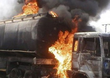 File photo: Petrol tanker explosion