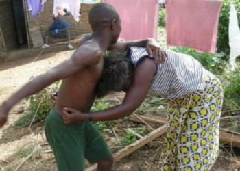 File Image: Man beating wife