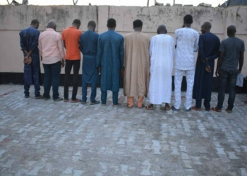 Suspects paraded (Image for depiction)