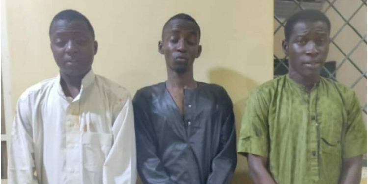 Police nab three suspected kidnappers in Kano