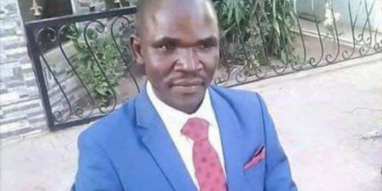 The murdered Pastor, Shuaibu Yohana