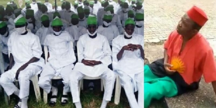 Repentant Boko Haram members and Chiwetalu Agu