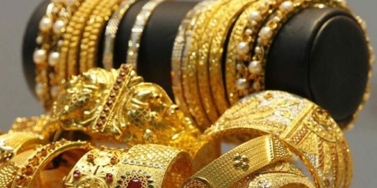 File photo of an expensive gold jewellery