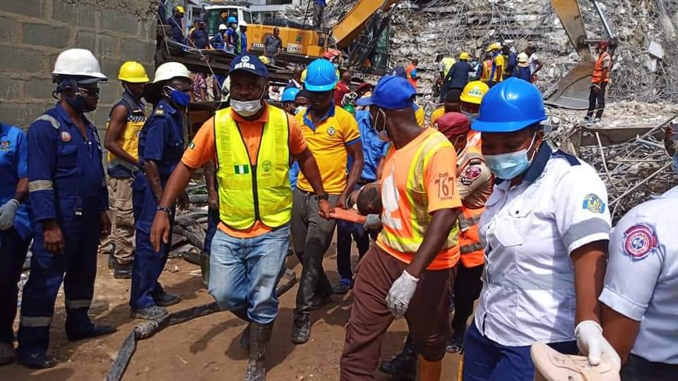 Ikoyi building collapse: Death toll rises to 38 [UPDATED]