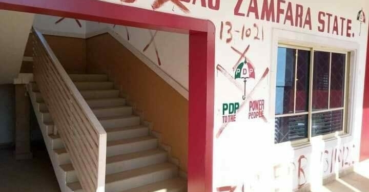 Zamfara PDP secretariat marked for demolition