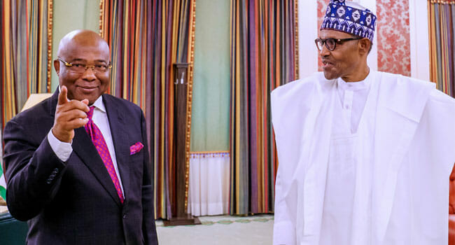 President Buhari and Gov Uzodinma