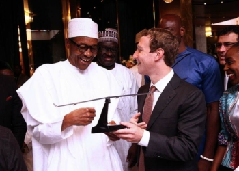 President Buhari, Facebook Boss Mark Zuckerberg
