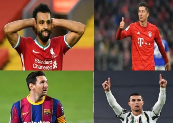Ronaldo out as Lewandowski, Messi, Salah contest FIFA Best award