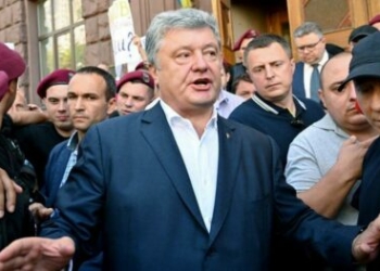 Ex-Ukrainian president Poroshenko