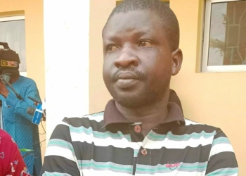 The traffic warden, Haruna Yusuf