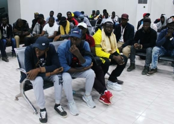 File Image: Stranded Nigerians in Libya