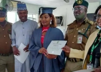 Okike Chinyere: Female inmate bags best graduating student award from NOUN