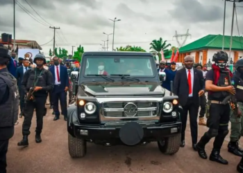 Soludo fulfills promise, picks Innoson vehicle as official car