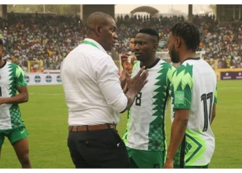 Nigeria vs Ghana: Eguavoen, Super Eagles snub media after failing to qualify for Qatar 2022