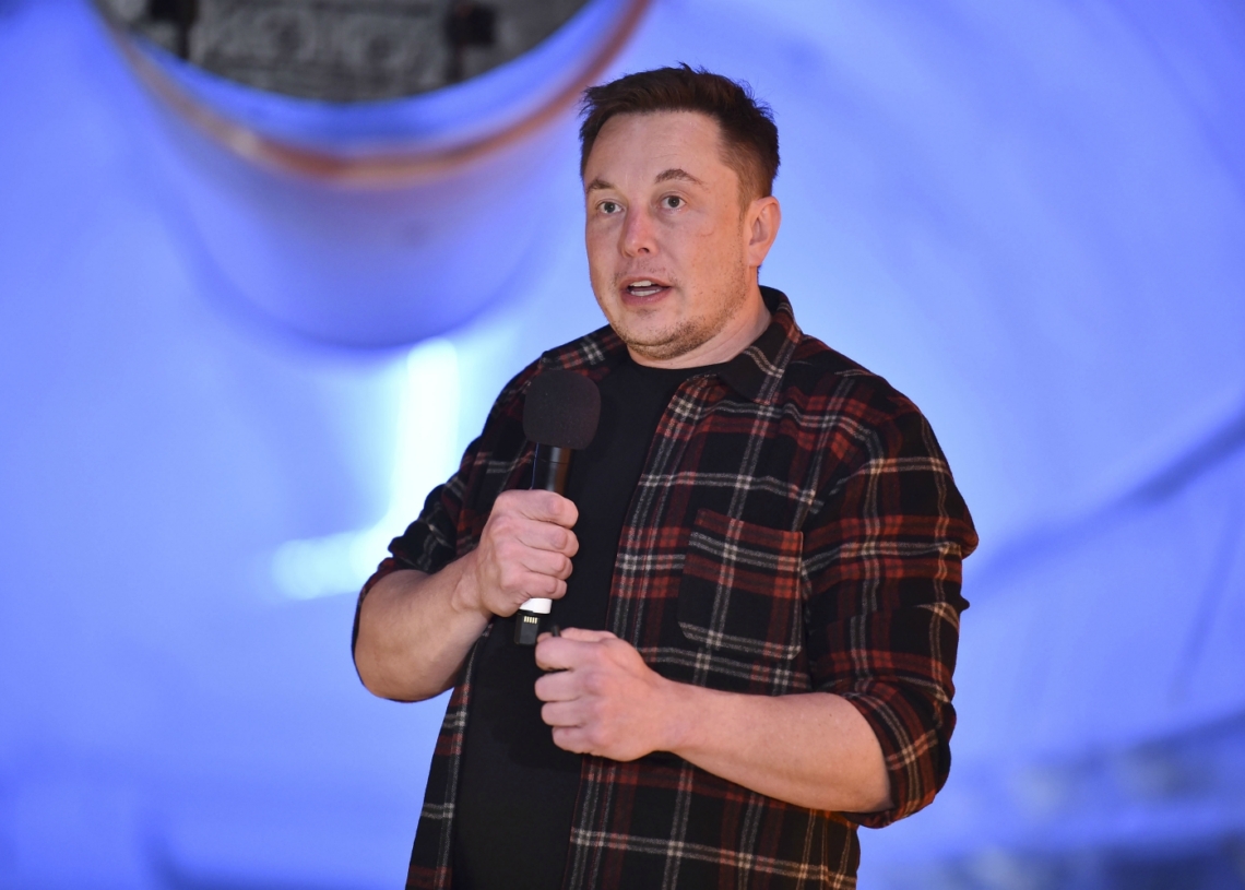 Elon Musk, co-founder and chief executive officer of Tesla Inc.
