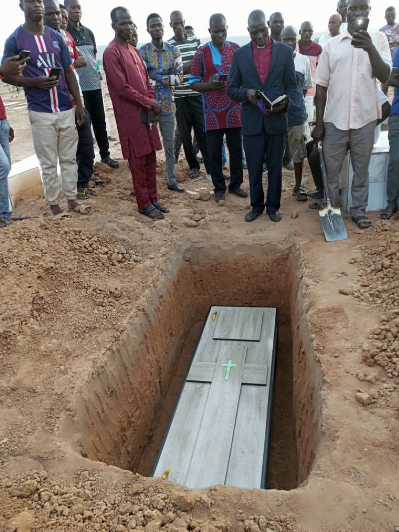 Remains Of Late Deborah Samuel Buried Amid Tears